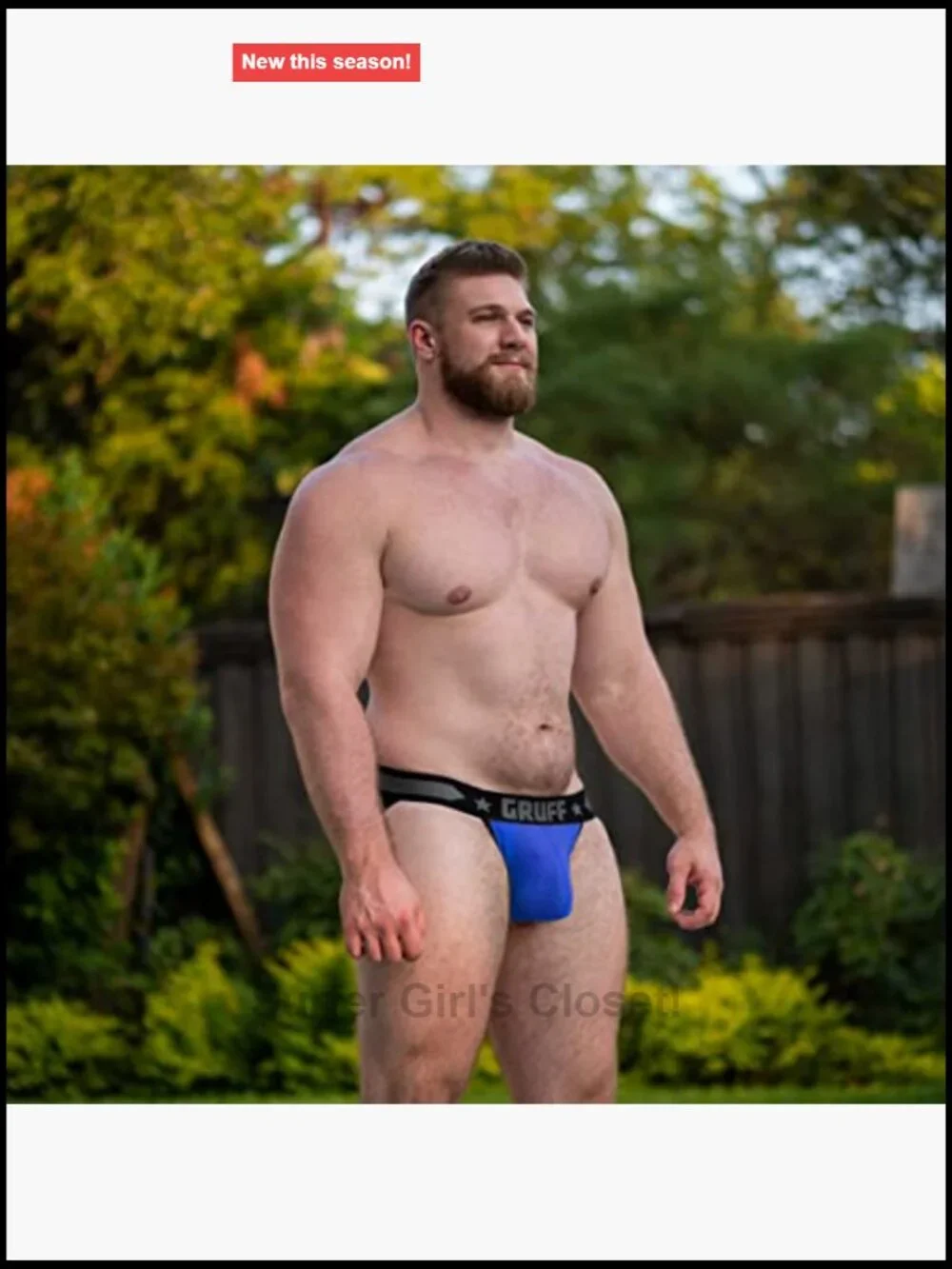 Gruff Pup Impact Jockstrap with Bulge-Boost Pouch